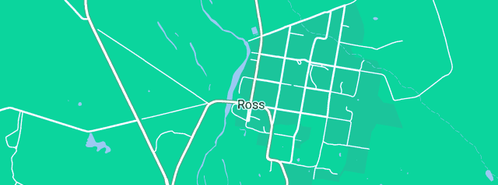 Map showing the location of Julie Race in Ross, TAS 7209