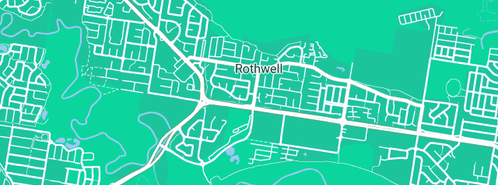 Map showing the location of Steps Dance Centre in Rothwell, QLD 4022