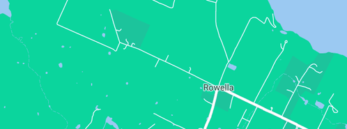 Map showing the location of Holm Oak Vineyards in Rowella, TAS 7270