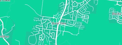 Map showing the location of Goodstart Early Learning Rural View in Rural View, QLD 4740