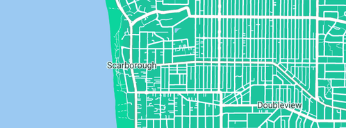 Map showing the location of Solana Consulting Group Pty Ltd in Scarborough, WA 6019