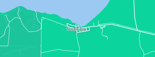 Map showing the location of Sceales General Store in Sceale Bay, SA 5680