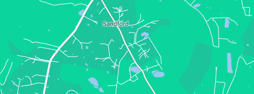Map showing the location of Integrated Builders in Sandford, TAS 7020