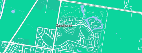Map showing the location of Dermal Laser Aesthetics in Sandhurst, VIC 3977
