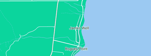 Map showing the location of Mattschoss G J & E M in Sandilands, SA 5571