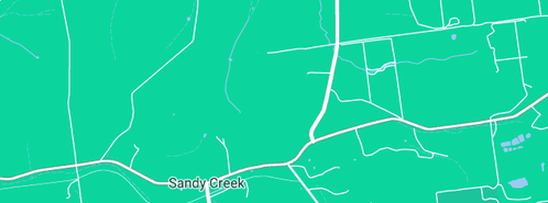 Map showing the location of Gawler Golf Club, Inc in Sandy Creek, SA 5350
