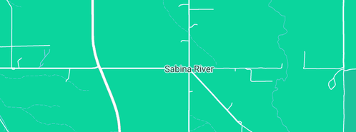 Map showing the location of Vasse Asparagus Farm in Sabina River, WA 6280