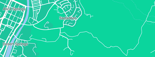 Map showing the location of YUBU NAPA PTY LTD in Sadadeen, NT 870