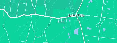 Map showing the location of Early Morning Yoga Daylesford in Sailors Falls, VIC 3461