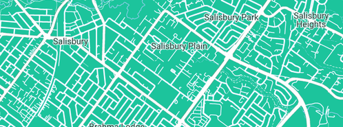 Map showing the location of Porters Panel & Restoration Works in Salisbury Plain, SA 5109