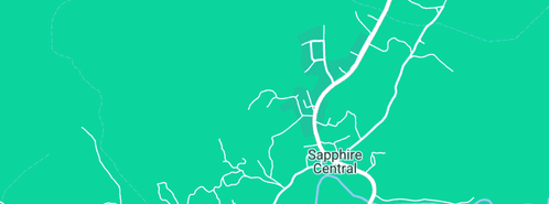 Map showing the location of MadmicksGDI in Sapphire, QLD 4702