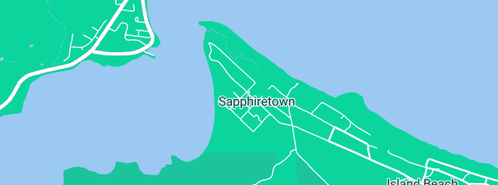 Map showing the location of Lagoon House in Sapphiretown, SA 5222