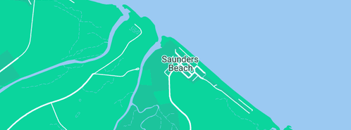 Map showing the location of Harbourne D in Saunders Beach, QLD 4818