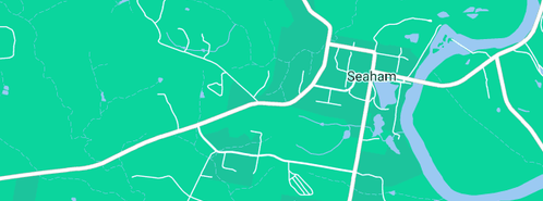 Map showing the location of BTM IT in Seaham, NSW 2324