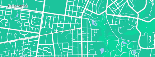 Map showing the location of Ballarat Underroad Boring Pty in Sebastopol, VIC 3356