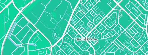 Map showing the location of Bushfire Prevention and Planning in Seville Grove, WA 6112