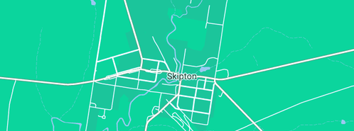 Map showing the location of David Eldridge Pty Ltd in Skipton, VIC 3361