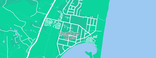 Map showing the location of Wharf Road Boat Ramp in Shoalhaven Heads, NSW 2535