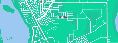 Map showing the location of FabulousYou in Sinagra, WA 6065