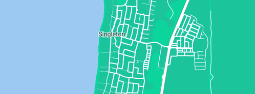 Map showing the location of Arboreal Tree Services in Singleton, WA 6175