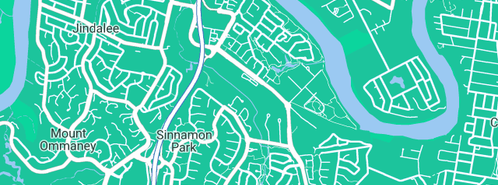 Map showing the location of Stone & Wood Landscaping Construction in Sinnamon Park, QLD 4073