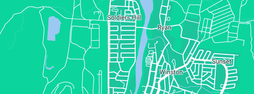 Map showing the location of Accord Accounts in Soldiers Hill, QLD 4825
