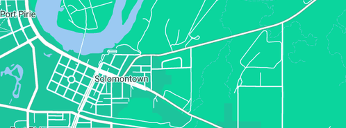 Map showing the location of STORIES FROM THE ROAD MUSEUM in Solomontown, SA 5540