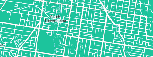 Map showing the location of Pozzy Print in South Toowoomba, QLD 4350