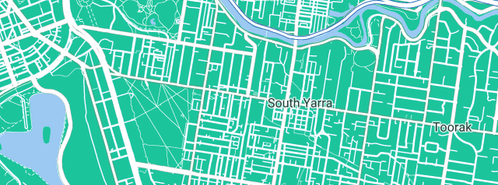 Map showing the location of Defining Social in South Yarra, VIC 3141