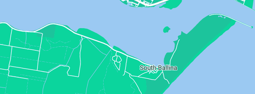 Map showing the location of Mobile Mini Storage in South Ballina, NSW 2478