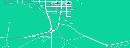 Map showing the location of SRW Sheds & Rigging in South Boulder, WA 6432