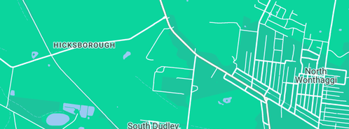 Map showing the location of Oh My Geek in South Dudley, VIC 3995