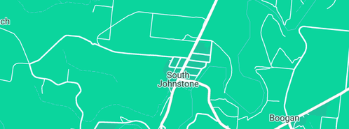 Map showing the location of Johnstone Agricultural Machinery Pty Ltd in South Johnstone, QLD 4859