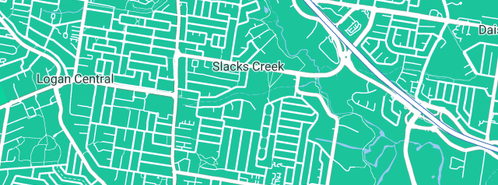 Map showing the location of House of Nappies in Slacks Creek, QLD 4127