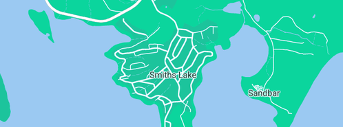 Map showing the location of Frothy Coffee Boatshed in Smiths Lake, NSW 2428