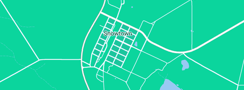 Map showing the location of Snowtown School Community Library in Snowtown, SA 5520