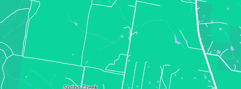 Map showing the location of Dalton P in Spring Creek, QLD 4343
