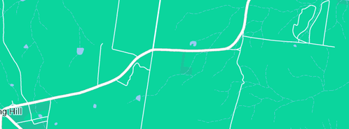 Map showing the location of Hill David in Spring Hill, VIC 3444