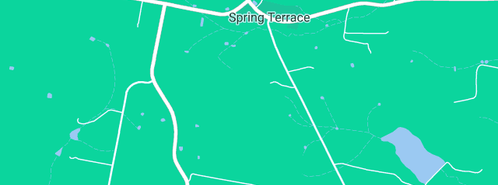Map showing the location of Three Brothers Vineyard in Spring Terrace, NSW 2798