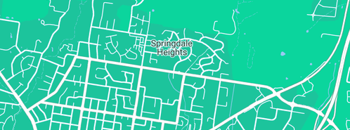 Map showing the location of Springdale Heights Pre-School in Springdale Heights, NSW 2641