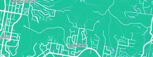 Map showing the location of Choice Property Maintenance in Springfield, NSW 2250
