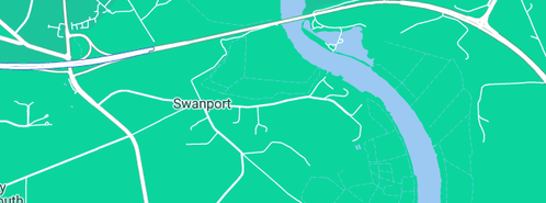 Map showing the location of Swanport Reserve in Swanport, SA 5253