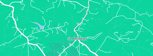Map showing the location of Hurstbridge Leadlight Studio in St Andrews, VIC 3761