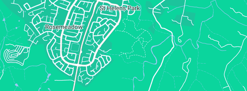 Map showing the location of Rent a Husband in St Helens Park, NSW 2560