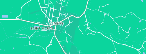 Map showing the location of Online Access Centres in St Marys, TAS 7215