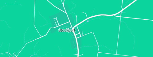 Map showing the location of Branson Farms in Stockport, SA 5410