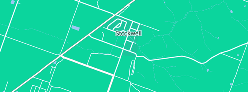 Map showing the location of Artificial Turf Now in Stockwell, SA 5355
