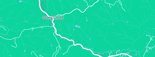 Map showing the location of Rural Fire Brigades in Stony Chute, NSW 2480