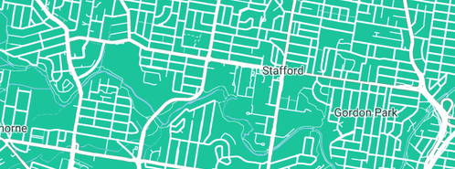 Map showing the location of Adheseal in Stafford, QLD 4053