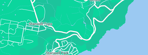Map showing the location of Church Of Christ in Stanwell Tops, NSW 2508